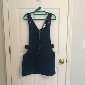 Denim overall Dress